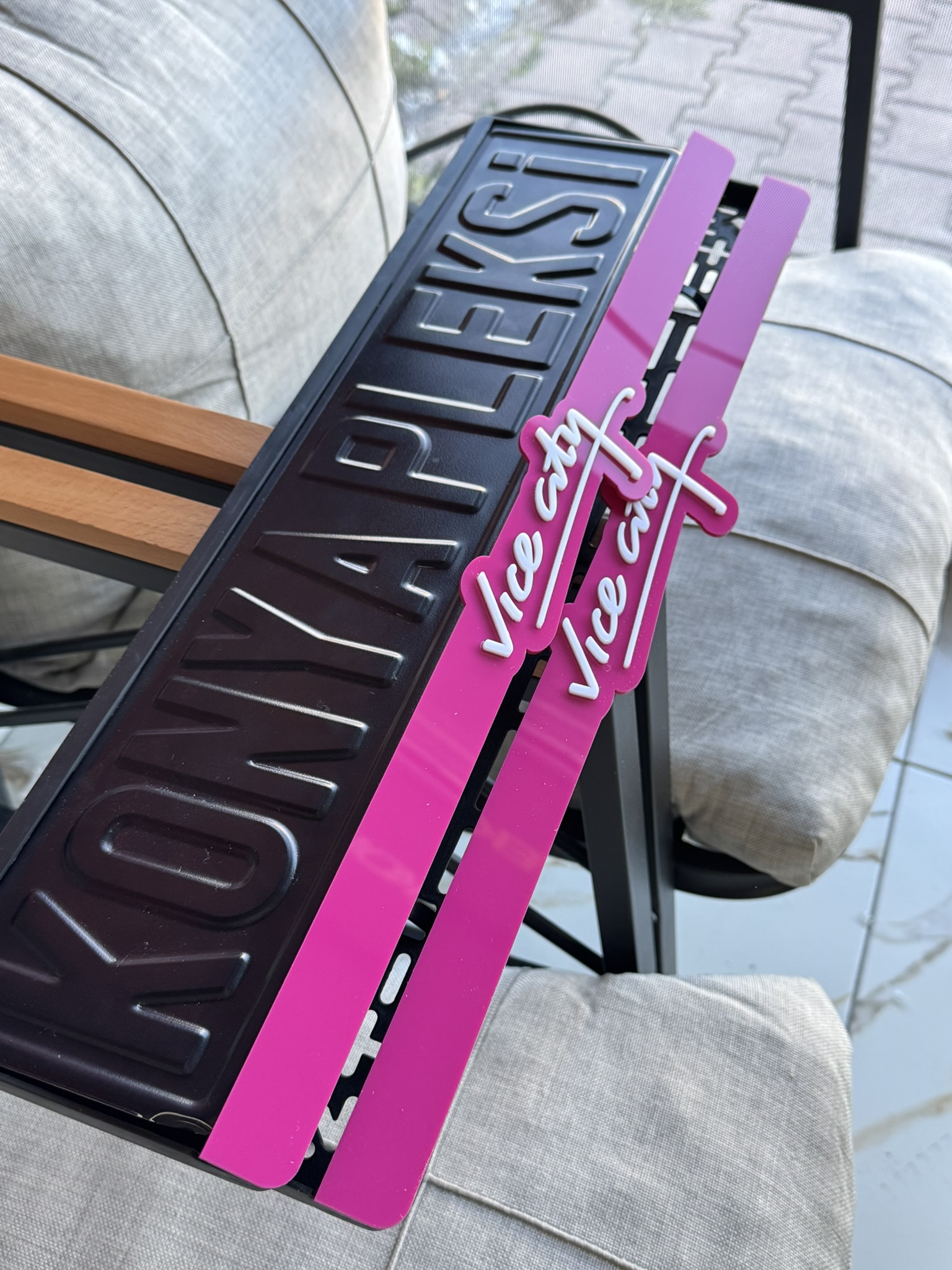 Vice City 3D Plakalık