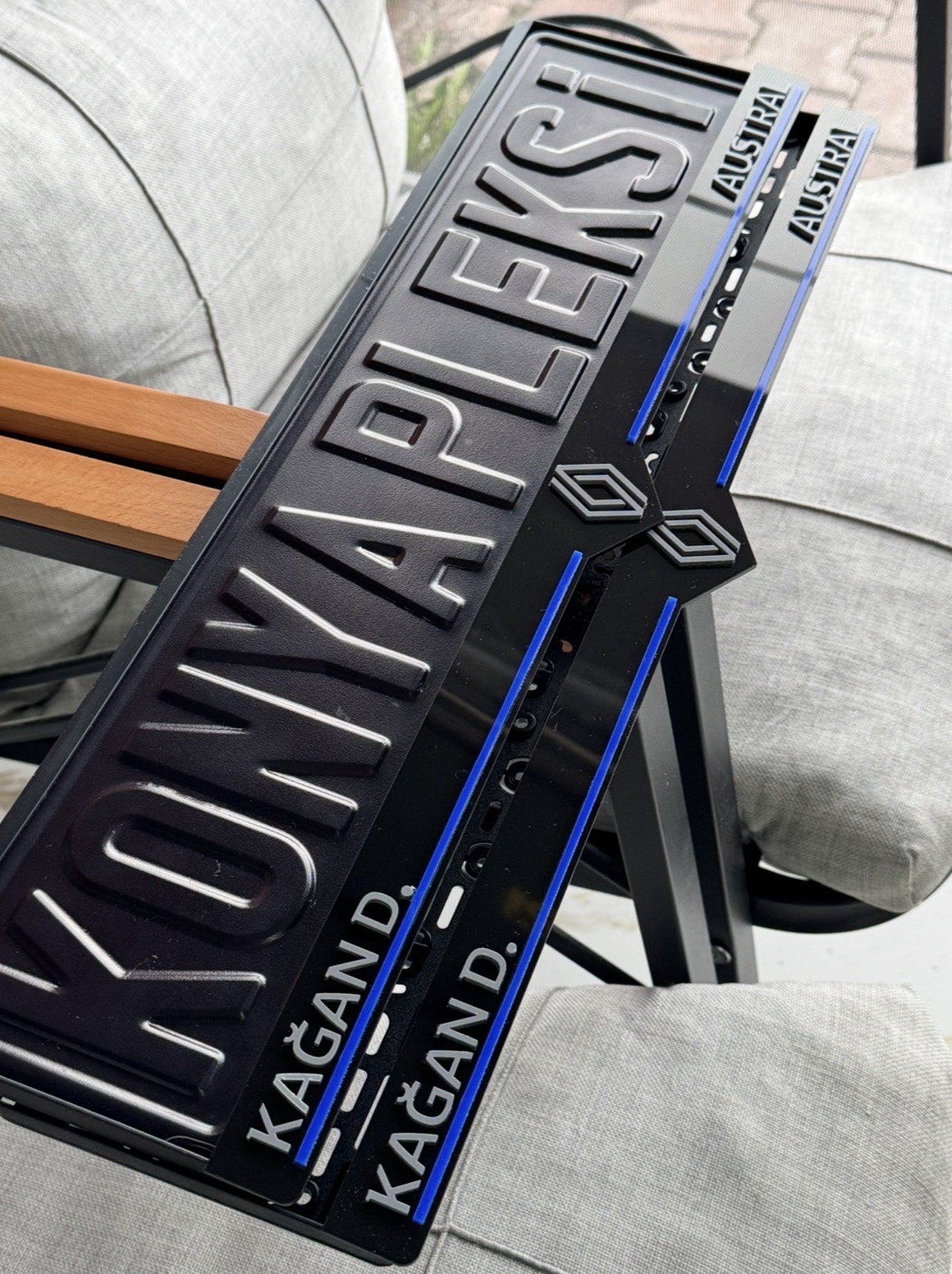 Renault 3D Plakalık